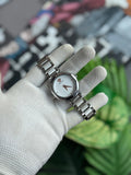 Versace-Inspired Silver Luxury Watch