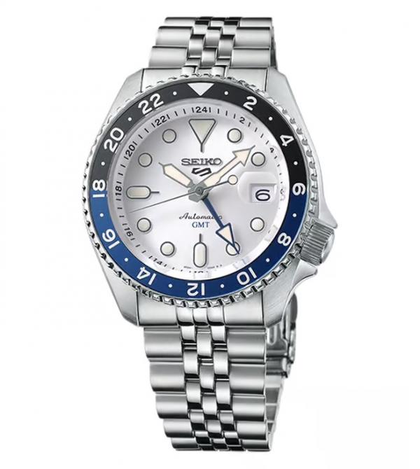 Seiko Automatic GMT – Stainless Steel Bracelet Watch