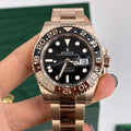 Rol ex Mens Oyster GMT Master 2 Root Beer Date Heavy Quality