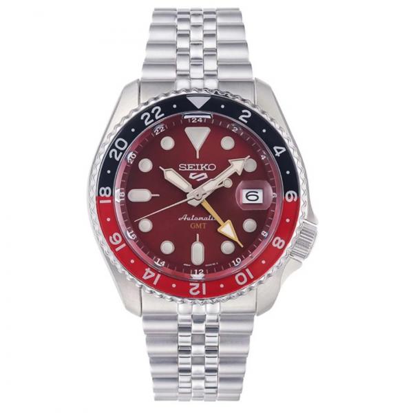 Seiko Automatic GMT – Stainless Steel Bracelet Watch