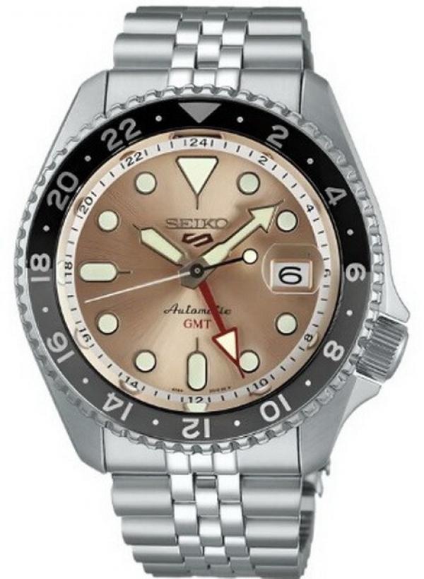 Seiko Automatic GMT – Stainless Steel Bracelet Watch